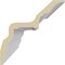 Ekena Millwork 5"H x 5"P x 7"F x 94 1/2"L Felix Traditional Smooth Crown Moulding MLD05X05X07FE - alternate 3